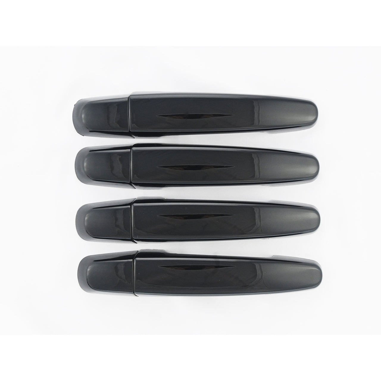 Trim Illusion - Gloss Black Patented Snap-on W/Tape Patented Door Handle Cover 13-20 Chevrolet Impala No Smart Key 8 PCS