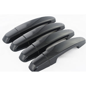Trim Illusion - Gloss Black Patented Snap-on W/Tape Patented Door Handle Cover 13-20 Chevrolet Impala No Smart Key 8 PCS