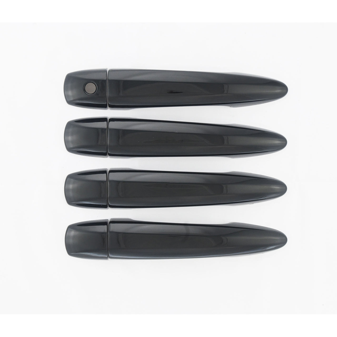 Trim Illusion - Gloss Black Patented Snap-on W/Tape Patented Door Handle Cover 19-23 Nissan Altima, 20-23 Nissan Sentra, 21-23 Nissan Rogue, 22-23 Nissan Pathfinder No Smart Key 8 PCS