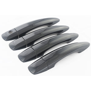 Trim Illusion - Gloss Black Patented Snap-on W/Tape Patented Door Handle Cover 19-23 Nissan Altima, 20-23 Nissan Sentra, 21-23 Nissan Rogue, 22-23 Nissan Pathfinder No Smart Key 8 PCS