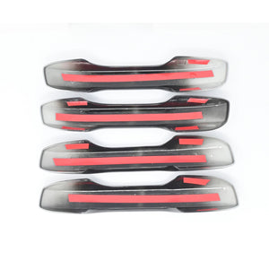 Trim Illusion - Gloss Black Patented Snap-on W/Tape Patented Door Handle Cover 22-24 Honda Civic, 23-24 Honda HR-V/CR-V Works over Keyless Sensors 4 PCS