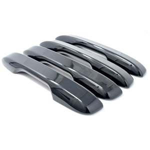 Trim Illusion - Gloss Black Patented Snap-on W/Tape Patented Door Handle Cover 22-24 Honda Civic, 23-24 Honda HR-V/CR-V Works over Keyless Sensors 4 PCS