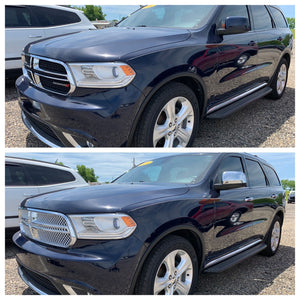 Trim Illusion - Chrome Tape-on Patented Grille Overlay 14-20 Dodge Durango SXT/SXT Plus/LIMITED/CITADEL 1 PC