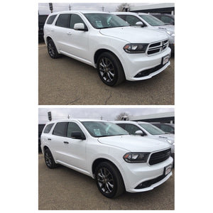 Trim Illusion - Gloss Black Tape-on Patented Grille Overlay 14-20 Dodge Durango SXT/SXT Plus/LIMITED/CITADEL 1 PC
