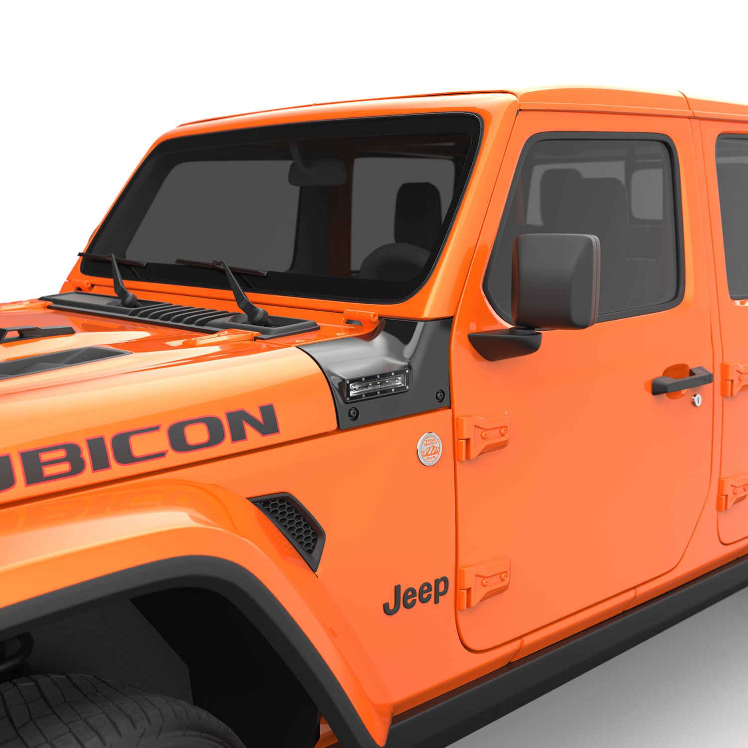 EGR Ready to Paint VSL Side Light for Wrangler JL/JLU/Gladiator JT