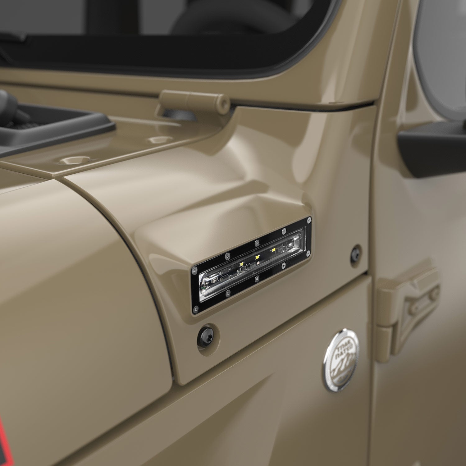 EGR Painted VSL Side Light for Wrangler JL/JLU/Gladiator JT