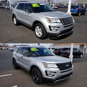 Trim Illusion - Gloss Black Tape-on Patented Grille Overlay 16-17 Ford Explorer Base/XLT/Limited/Sport 1 PC