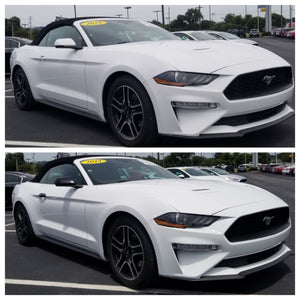 Trim Illusion - Gloss Black Patented Snap-on W/Tape Patented Door Handle Cover 15-23 Ford Mustang W/ Smart Key 4 PCS