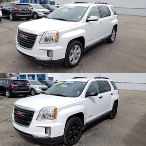 Trim Illusion - Gloss Black Tape-on Patented Grille Overlay 16-17 GMC Terrain SLE/SLT 3 PCS