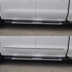 Trim Illusion - Chrome Tape-on Door Molding Set 4 PCS (SM103)