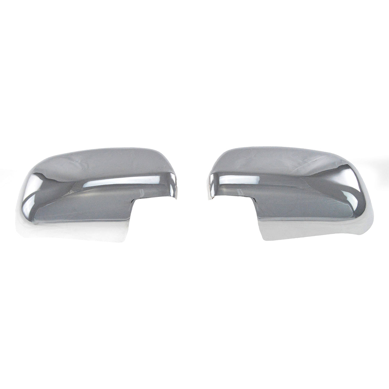 Trim Illusion -  Top Chrome Tape-on Mirror Cover 04-15 Nissan Titan, 05-15 Nissan Armada 2 PCS
