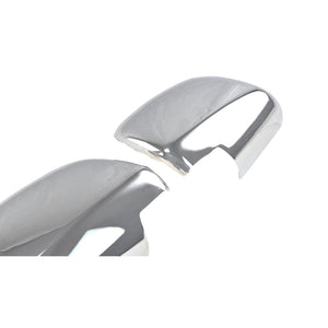 Trim Illusion -  Top Chrome Tape-on Mirror Cover 04-15 Nissan Titan, 05-15 Nissan Armada 2 PCS