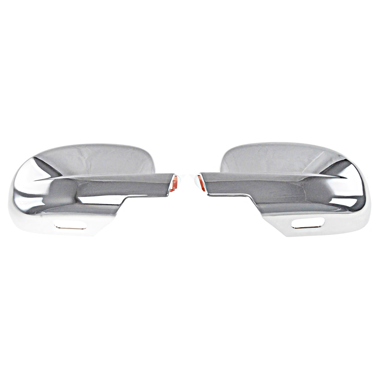Trim Illusion - Full Chrome Tape-on Mirror Cover 07-14 Cadillac Escalade, 07-14 Chevrolet Tahoe/Suburban 1500, 07-13 Chevrolet Avalanche/Silverado 1500, 2014 Chevrolet Suburban, 07-14 GMC Yukon, 07-13 GMC Sierra 1500 2 PCS With Puddle Light