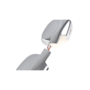 Trim Illusion - Full Chrome Tape-on Mirror Cover 07-14 Cadillac Escalade, 07-14 Chevrolet Tahoe/Suburban 1500, 07-13 Chevrolet Avalanche/Silverado 1500, 2014 Chevrolet Suburban, 07-14 GMC Yukon, 07-13 GMC Sierra 1500 2 PCS With Puddle Light