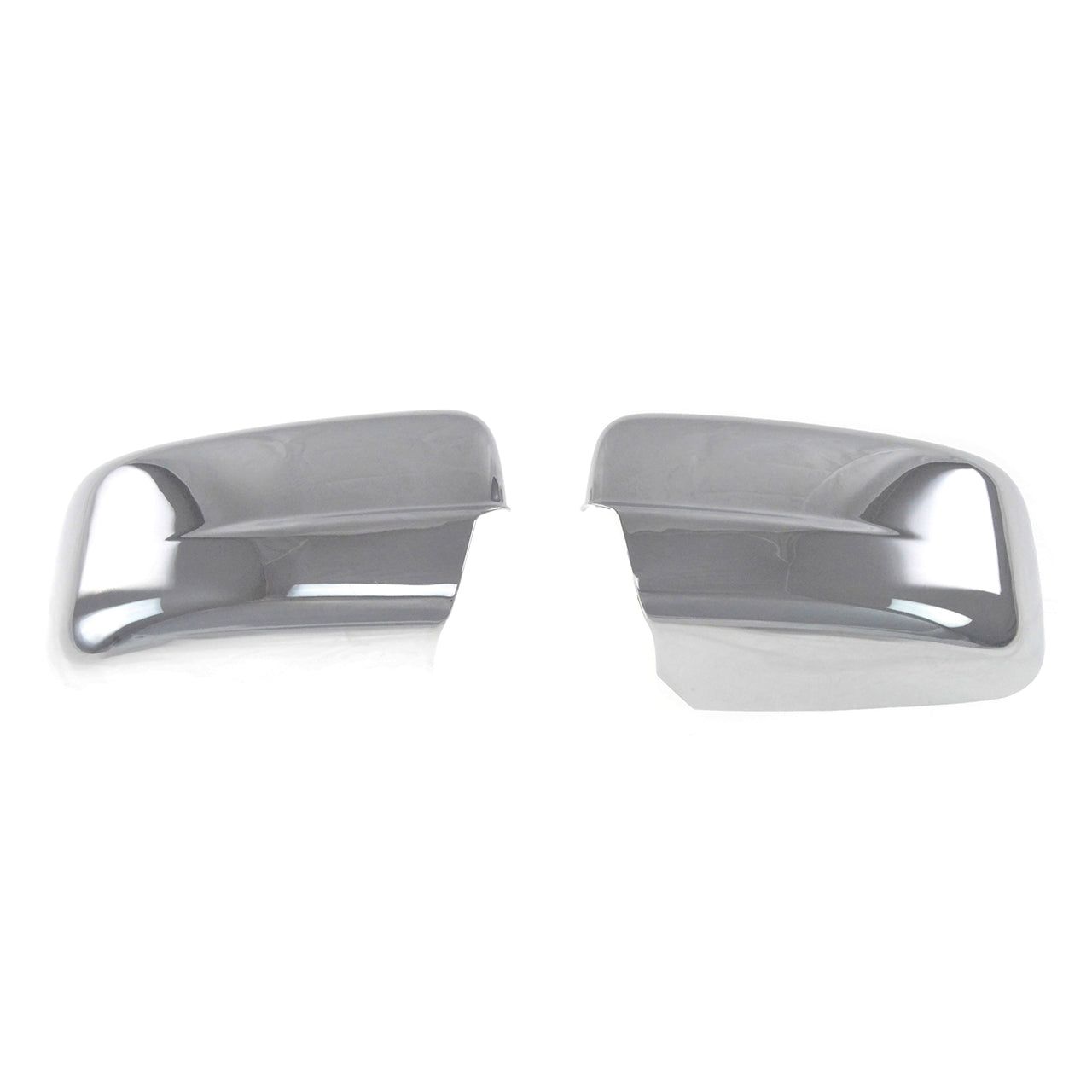 Trim Illusion - No Turn Signal Full Chrome Tape-on Mirror Cover 09-10 Dodge Ram 1500, 11-18 Ram 1500, 19-23 Ram 1500 Classic 2 PCS