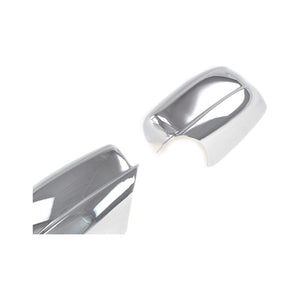 Trim Illusion -  No Turn Signal Full Chrome Tape-on Mirror Cover 11-14 Chrysler 200, 11-23 Chrysler 300, 11-23 Dodge Charger 2 PCS