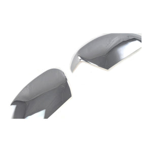Trim Illusion - With Turn Signal Top Chrome Tape-on Mirror Cover 12-18 Ford Focus, 13-16 Ford Escape, 13-18 Ford C-Max 2 PCS