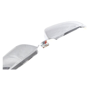 Trim Illusion - Top Chrome Tape-on Mirror Cover 07-09 Saturn Aura, 08-12 Chevrolet Malibu 2 PCS