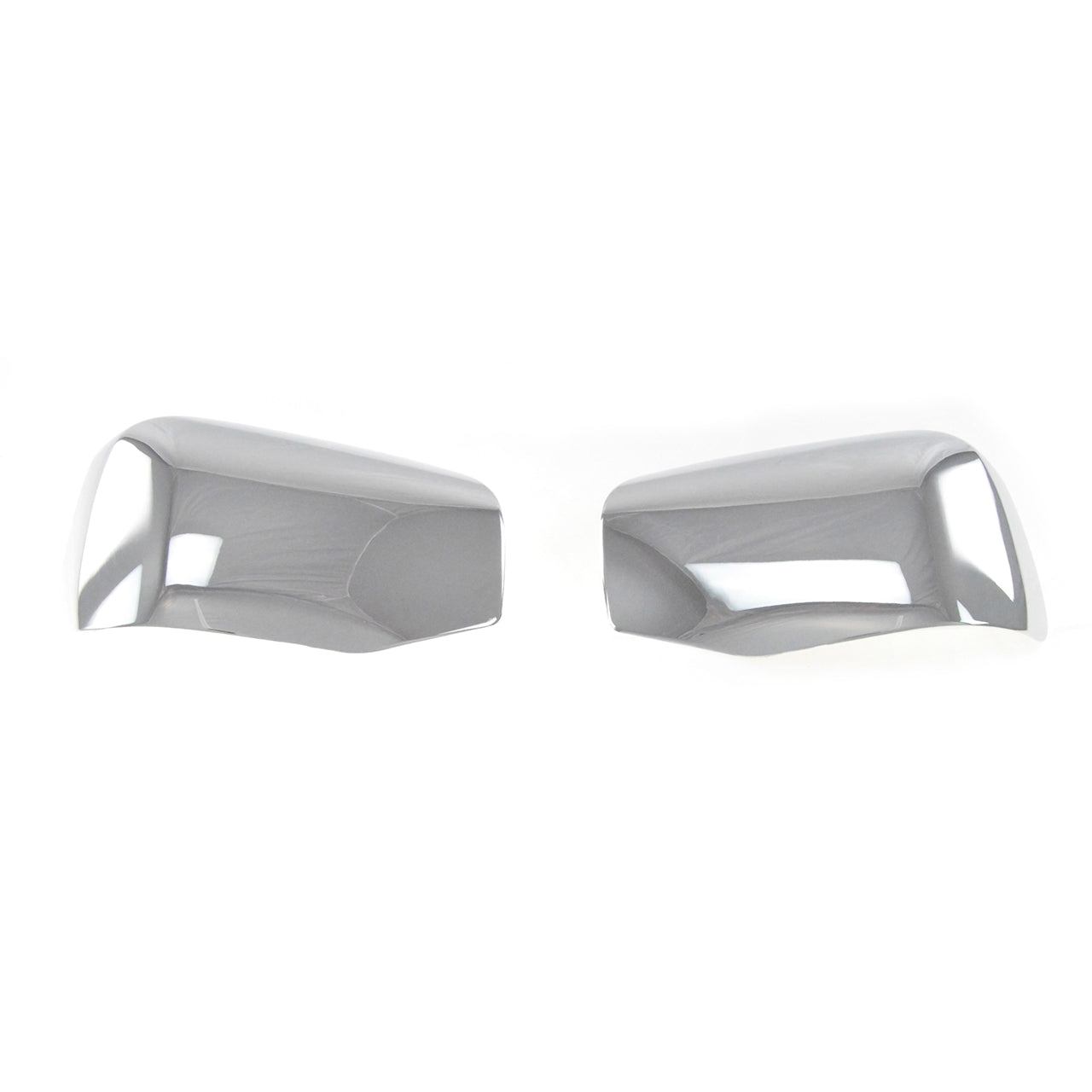 Trim Illusion - No Turn Signal Top Chrome Tape-on Mirror Cover 08-15 Honda Pilot 2 PCS