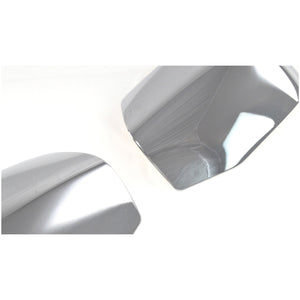 Trim Illusion - No Turn Signal Top Chrome Tape-on Mirror Cover 08-15 Honda Pilot 2 PCS