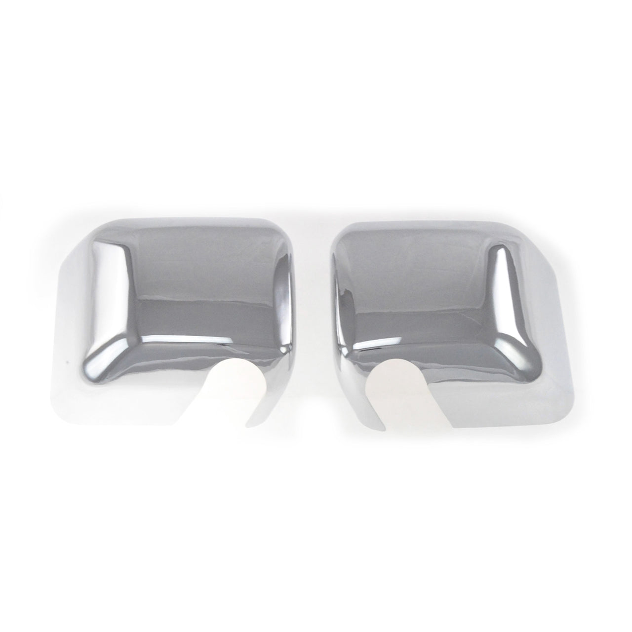 Trim Illusion - Full Chrome Tape-on Mirror Cover 07-18 Jeep Wrangler JK 2 PCS