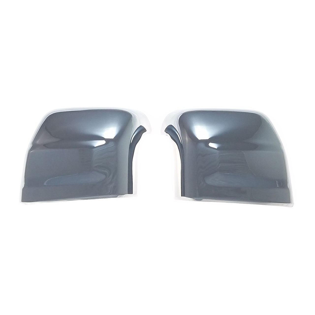 Trim Illusion - With Turn Signal Full Chrome Tape-on Mirror Cover 16-23 Nissan Titan XD Tow-style 2 PCS