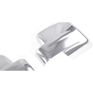 Trim Illusion - Full Chrome Tape-on Mirror Cover 09-17 Jeep Patriot 2 PCS