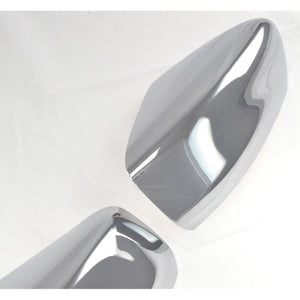 Trim Illusion - No Turn Signal Top Chrome Tape-on Mirror Cover 13-18 Nissan Altima 2 PCS