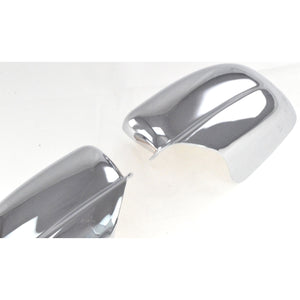 Trim Illusion - No Turn Signal Full Chrome Tape-on Mirror Cover 14-16 Dodge Dart 2 PCS