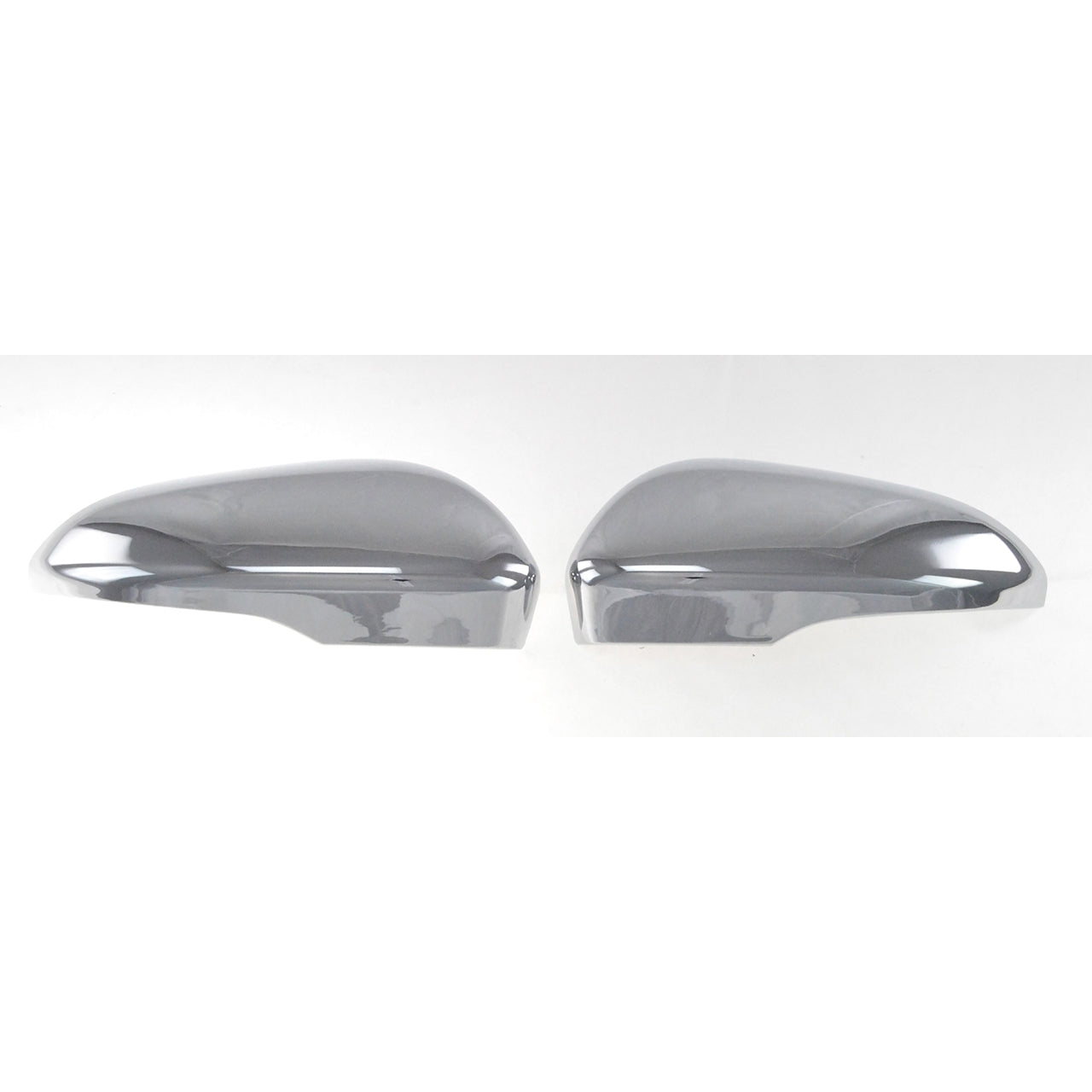 Trim Illusion - With Turn Signal Top Chrome Tape-on Mirror Cover 13-20 Ford Fusion 2 PCS