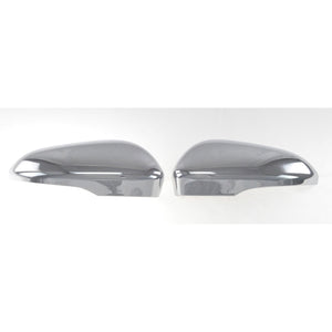 Trim Illusion - With Turn Signal Top Chrome Tape-on Mirror Cover 13-20 Ford Fusion 2 PCS