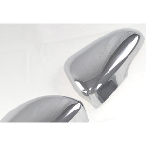 Trim Illusion - With Turn Signal Top Chrome Tape-on Mirror Cover 13-20 Ford Fusion 2 PCS