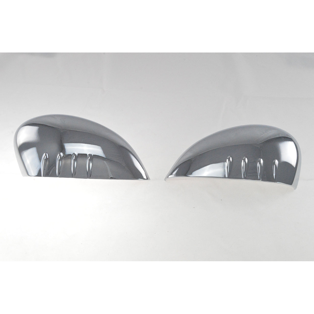 Trim Illusion - With Turn Signal Top Chrome Tape-on Mirror Cover 11-19 Ford Fiesta 2 PCS
