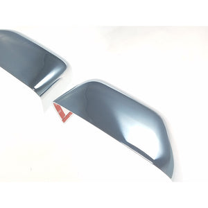 Trim Illusion - Top Chrome Tape-on Mirror Cover 17-24 Ford F-250 Super Duty/F-350 Super Duty 2 PCS