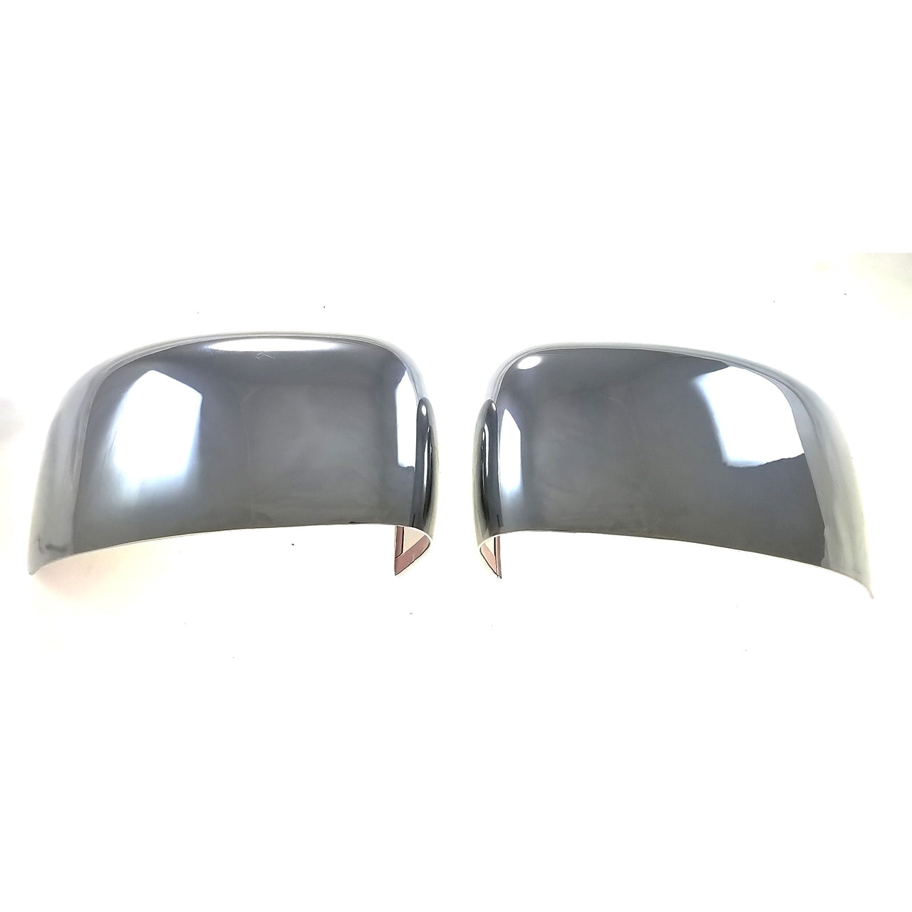 Trim Illusion - No Turn Signal Top Chrome Tape-on Mirror Cover 15-23 Jeep Renegade 2 PCS