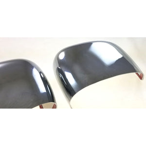 Trim Illusion - No Turn Signal Top Chrome Tape-on Mirror Cover 15-23 Jeep Renegade 2 PCS