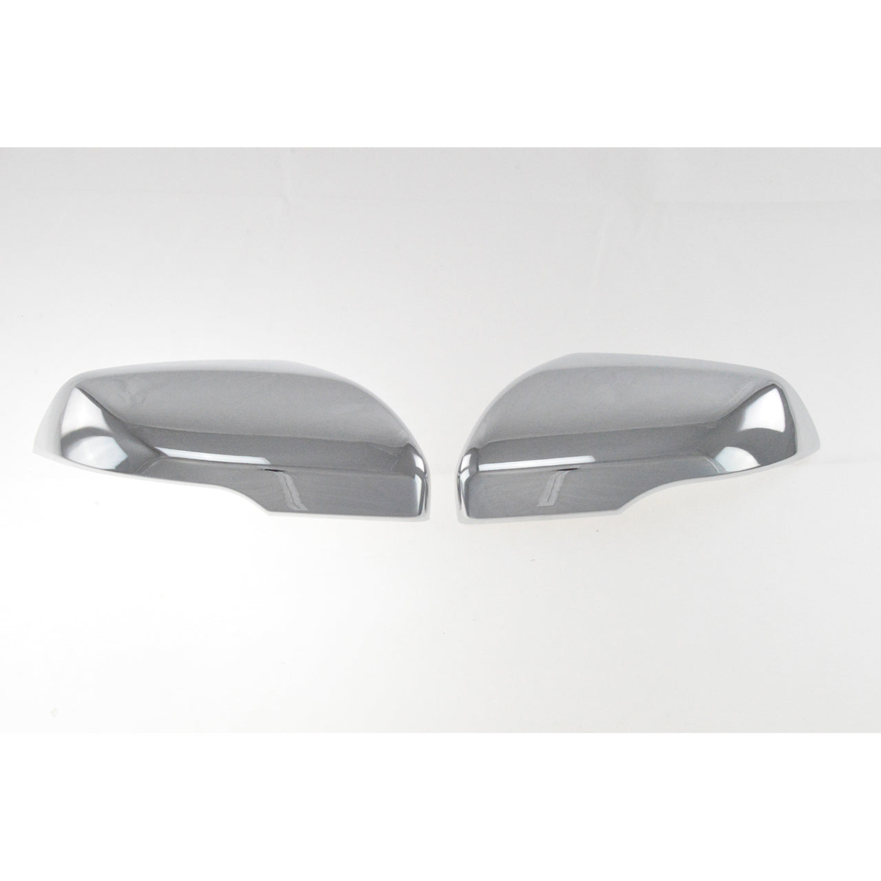 Trim Illusion - With Turn Signal Top Chrome Tape-on Mirror Cover 15-24 Ford Edge 2 PCS