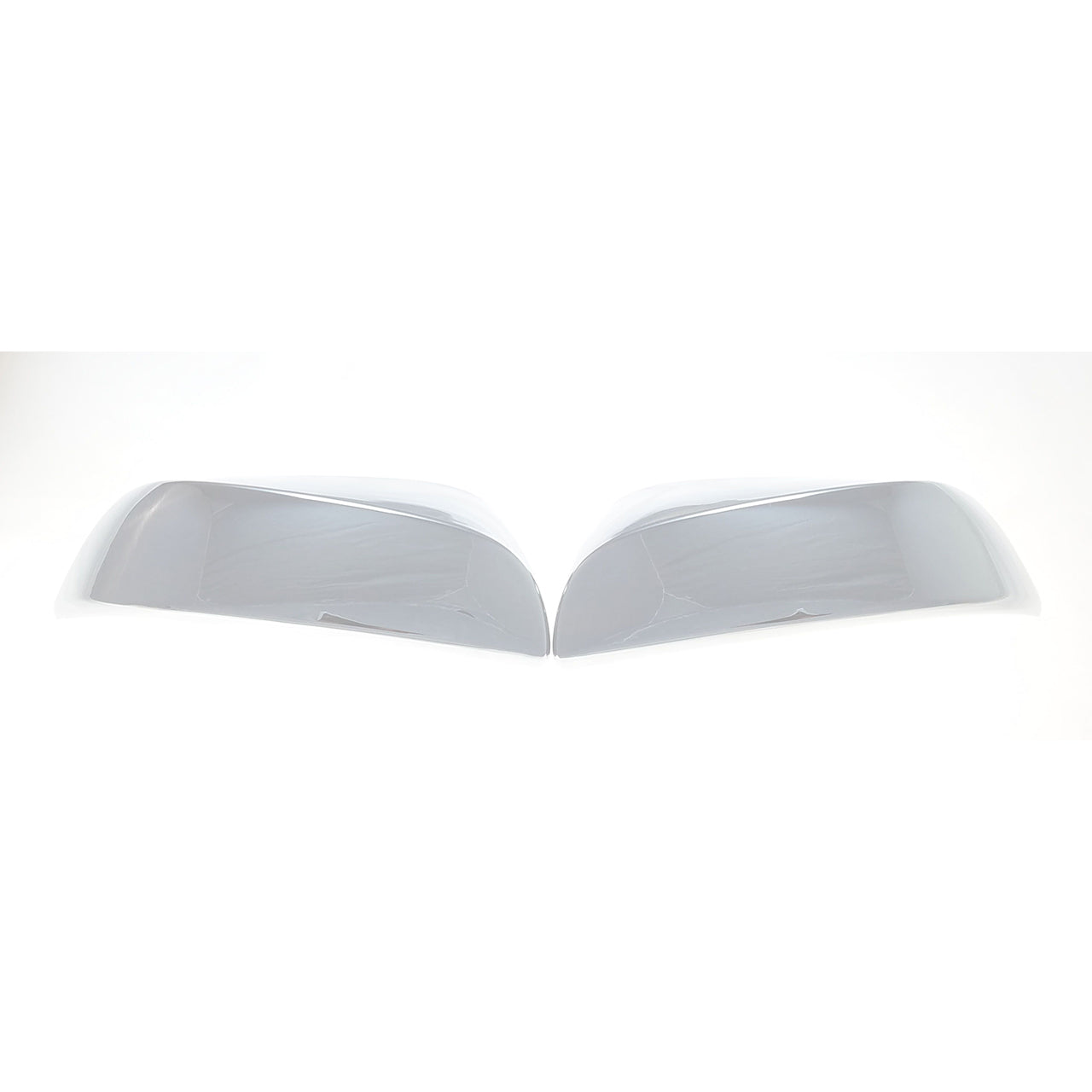 Trim Illusion - No Turn Signal Full Chrome Tape-on Mirror Cover 16-23 Toyota Tacoma, 19-23 Toyota RAV4, 22-23 Toyota Corolla Cross 2 PCS