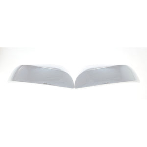Trim Illusion - No Turn Signal Full Chrome Tape-on Mirror Cover 16-23 Toyota Tacoma, 19-23 Toyota RAV4, 22-23 Toyota Corolla Cross 2 PCS
