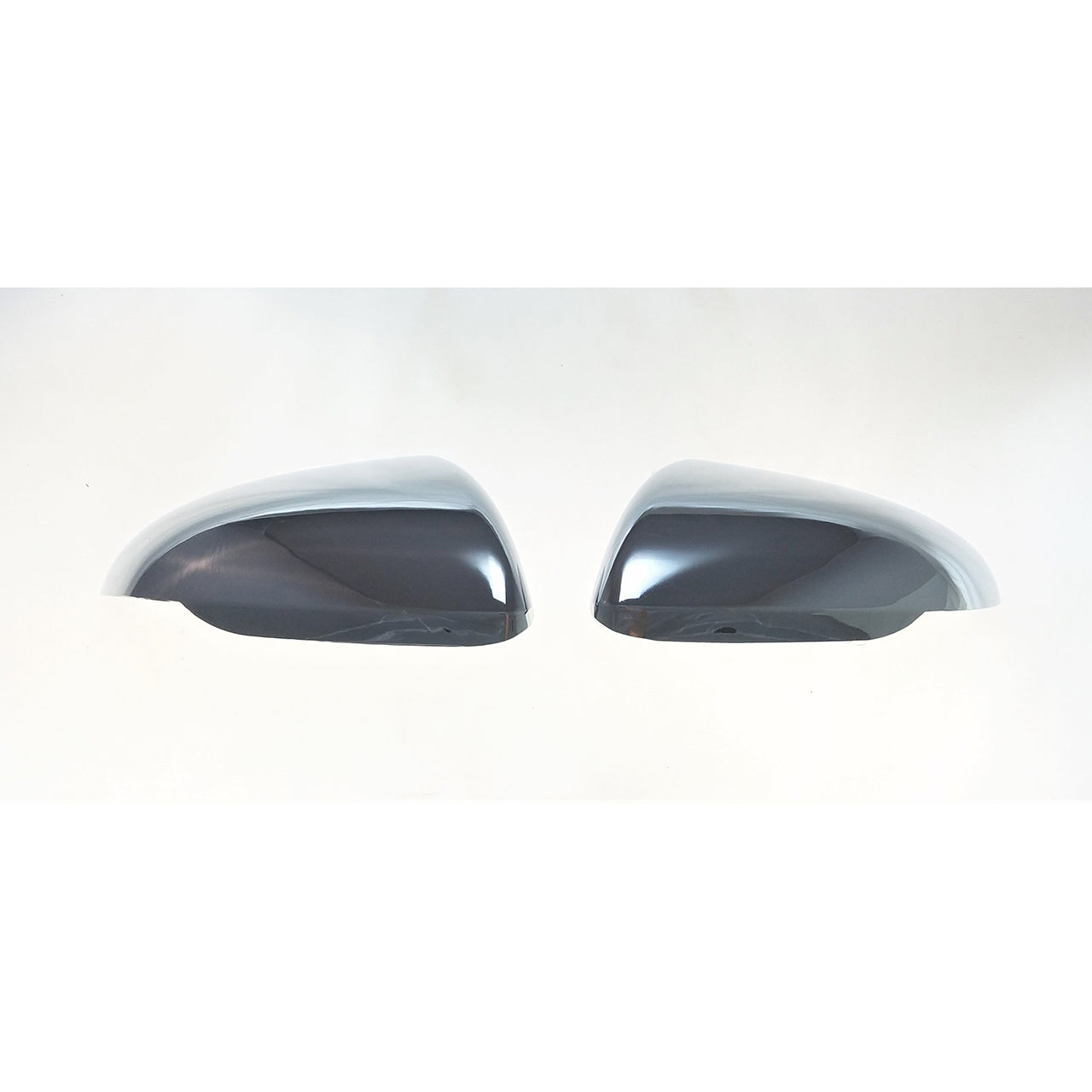 Trim Illusion - No Turn Signal Top Chrome Tape-on Mirror Cover 16-21 Hyundai Elantra 2 PCS