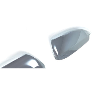 Trim Illusion - No Turn Signal Top Chrome Tape-on Mirror Cover 16-21 Hyundai Elantra 2 PCS