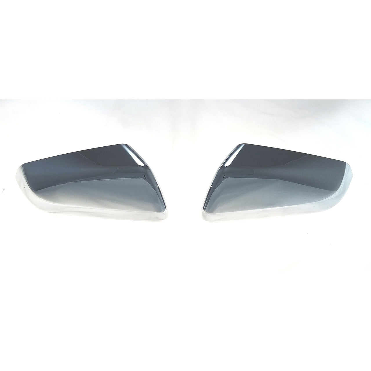 Trim Illusion - Top Chrome Tape-on Mirror Cover 18-24 Chevrolet Equinox, 18-24 GMC Terrain 2 PCS