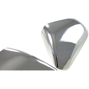 Trim Illusion - No Turn Signal Top Chrome Tape-on Mirror Cover 15-19 Hyundai Sonata 2 PCS