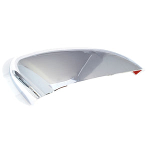 Trim Illusion - No Turn Signal Top Chrome Tape-on Mirror Cover 18-24 Honda Accord 2 PCS