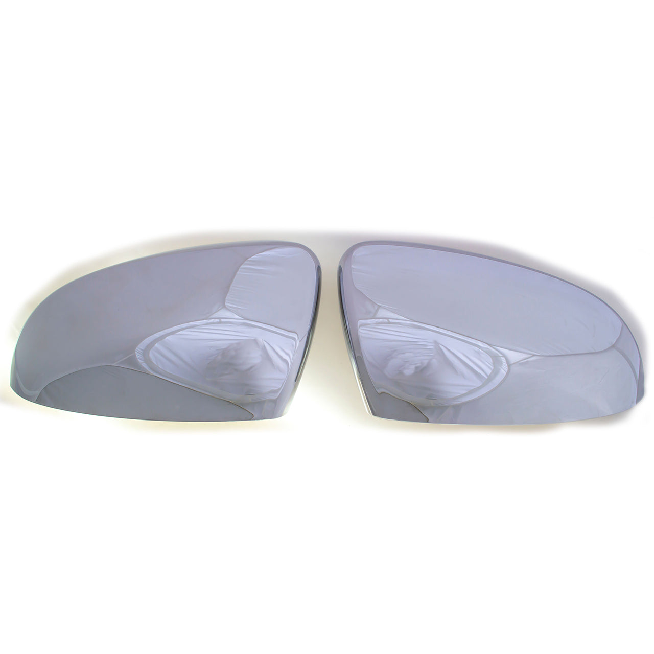 Trim Illusion - No Turn Signal Top Chrome Tape-on Mirror Cover 16-21 Hyundai Tucson 2 PCS