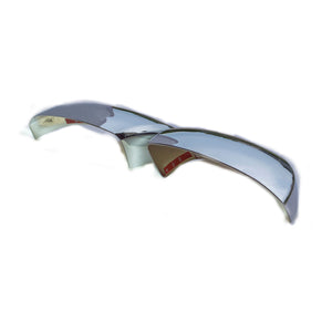 Trim Illusion - No Turn Signal Top Chrome Tape-on Mirror Cover 16-21 Hyundai Tucson 2 PCS