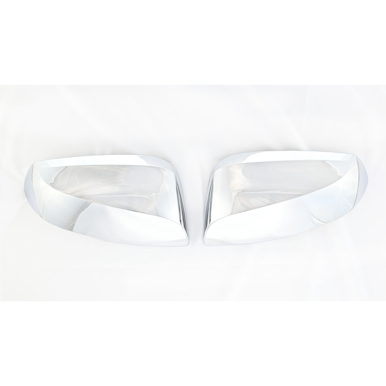 Trim Illusion - With Turn Signal Top Chrome Replacement Mirror Cover 16-23 Toyota Tacoma 2 PCS