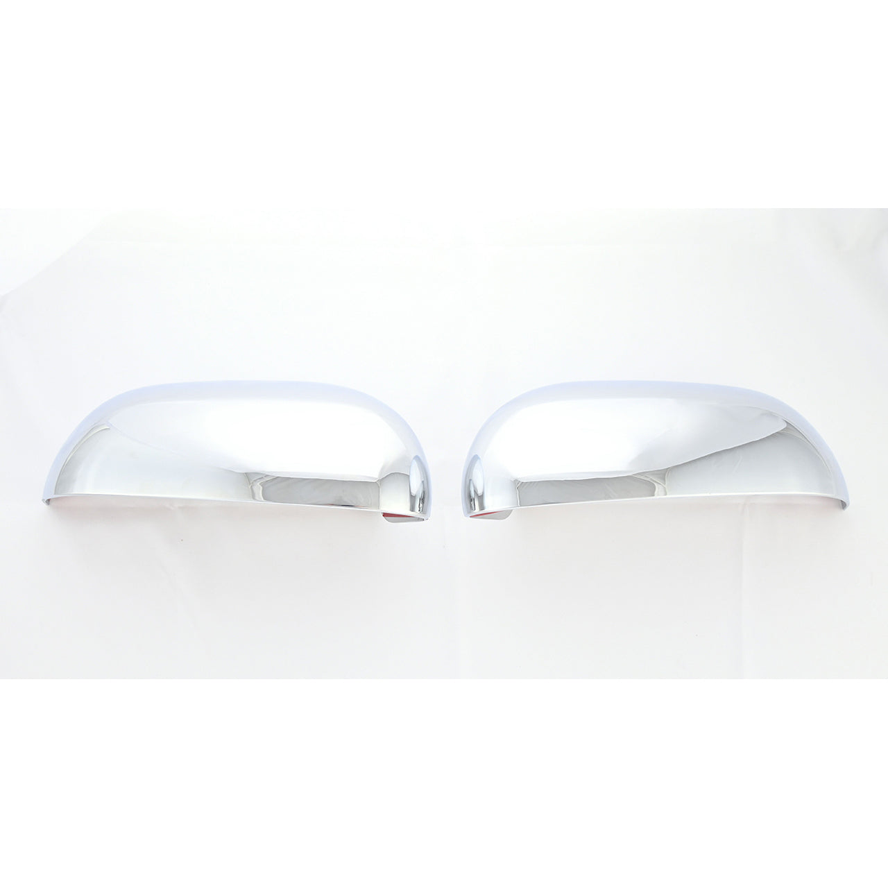 Trim Illusion - No Turn Signal Top Chrome Tape-on Mirror Cover 20-23 Kia Soul/Soul EV 2 PCS