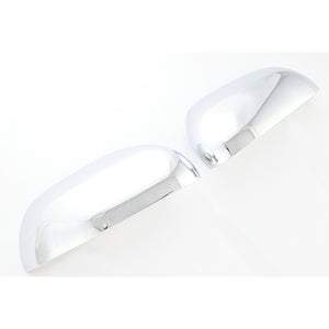 Trim Illusion - No Turn Signal Top Chrome Tape-on Mirror Cover 20-23 Kia Soul/Soul EV 2 PCS
