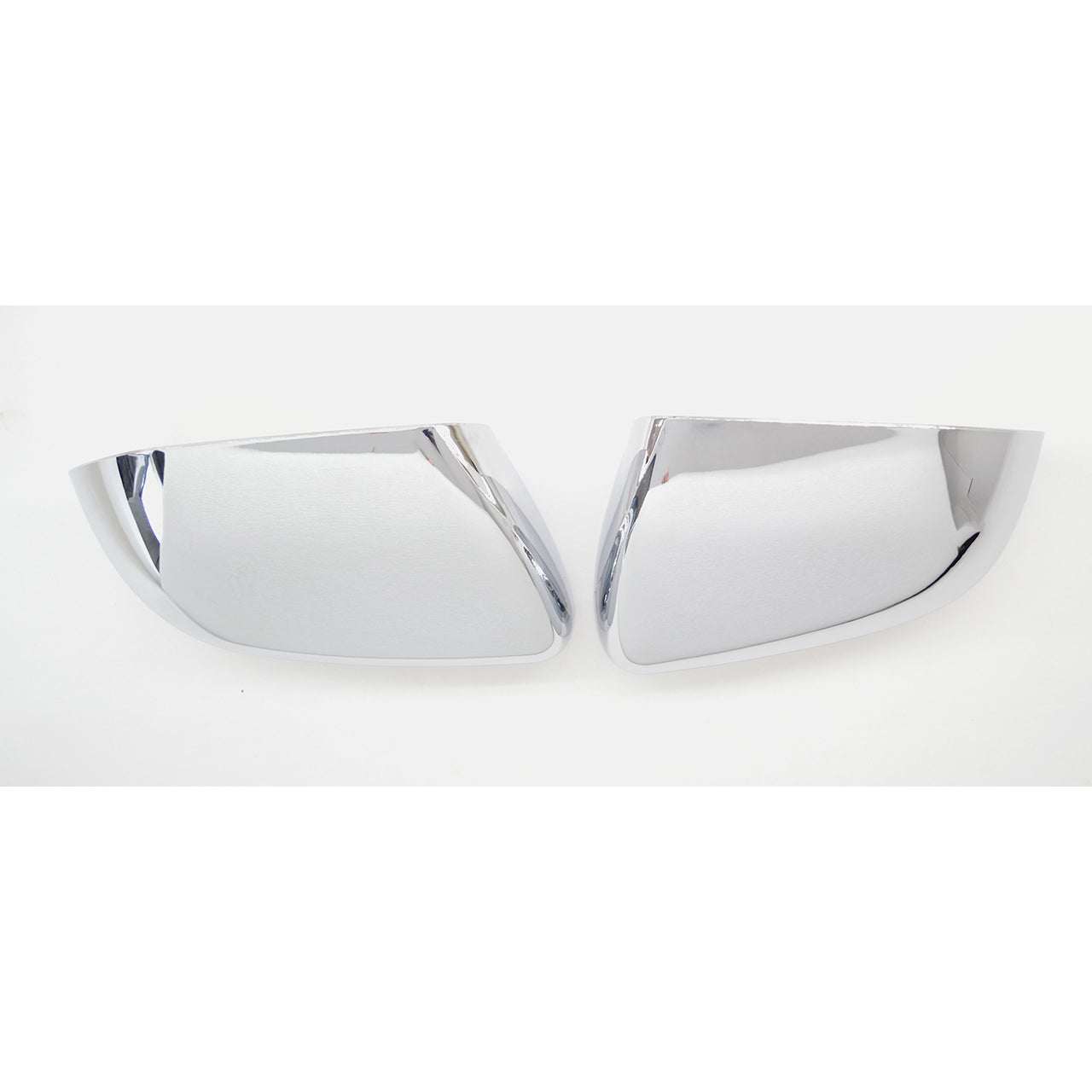 Trim Illusion - No Turn Signal Top Chrome Tape-on Mirror Cover 20-24 Ford Explorer 2 PCS